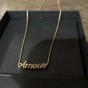 Alex and Ani Amour Necklace Rosegold